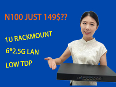 Zynshield 1U Rackmount Firewall PfSense N100 I3-N305 6 2.5Gbps LAN Bypass Redundant 4G Wifi