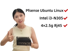 Zynshield Desktop Firewall Intel N100 Pfsense Ubuntu Linux 4*2.5g Rj45 Ethernet Ports